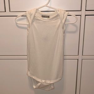 SpearmintLOVE cloud white sleeveless bodysuit